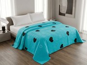 Narzuta na łóżko CORAZON BLEND, niebieska Rozmiar: 170 x 210 cm