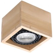 Kwadratowy plafon z drewna - 3X S241 E4-S28