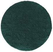 Zielony dywan koło z dłuższym włosiem R1-H57