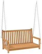 Huśtawka ogrodowa z litego drewna tekowego D6-G24