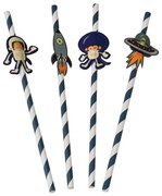 Zestaw 4 słomek Rex London Space Adventures