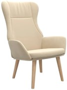 Kremowy tapicerowany fotel do czytania Z2-N56