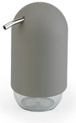 Szary plastikowy dozownik do mydła 230 ml Touch – Umbra