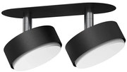 Brosline 3261 - Wpuszczana oprawa punktowa DROP 2xGX53/9W/230V czarna
