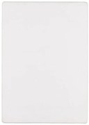 Dywan pluszowy Luxy biały 80 cm x 150 cm