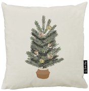 Poszewka na poduszkę ze świątecznym motywem 45x45 cm Festive Tree – Butter Kings