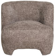 Brązowy fotel Nazare – House Nordic