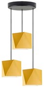 Lampa wisząca z trzema abażurami - 110x28x312 W0-G00