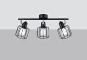 Listwa oświetleniowa BELUCI 3 czarna SOLLUX  LIGHTING