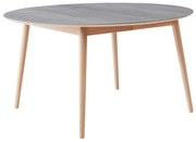 Okrągły rozkładany stół z ceramicznym blatem ø 135 cm Meza – Hammel Furniture