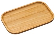 Kesper 58160 Taca do serwowania bambus, 30,5 x 20 x 2 cm