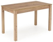 KSAWERY stół kolor dąb craft, tradycyjny, prostokątny,