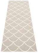 Kremowy chodnik odpowiedni na zewnątrz 70x225 cm Kotte Linen – Pappelina