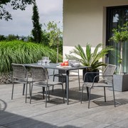 Zestaw mebli ogrodowych Doha antracyt PATIO