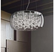 Ideal Lux - Lampa wisząca AUDI 8xG9/40W/230V śr. 50 cm