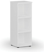 Regał biurowy PRIMO WHITE, 400 x 420 x 1087 mm, biały