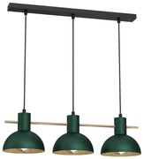 Żyrandol na lince ESTATE MINI 3xE27/15W/230V zielony