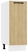 Szafka kuchenna stojąca 30 DENIS D30 P/L dąb London STOLKAR