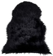 Czarna syntetyczna skóra 50x85 cm – House Nordic