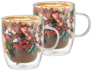 4Home Szklanka termiczna Bloom Hot&Cool 400 ml, 2 szt.