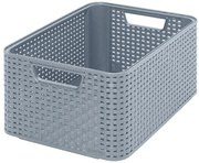 Szary koszyk Curver Style, 18 l