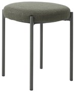 Metalowy stołek w kolorze khaki Pelican – Unique Furniture