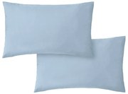 Poszewki na poduszki z perkalu bawełnianego zestaw 2 szt. 50x75 cm Cotton Percale – Bianca