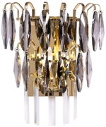 Lampa kryształowa kinkiet APP1130-2W Złota