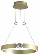 Lampa wisząca, złota, okrągła SIRIUS 26W