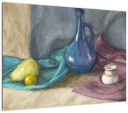 Obraz - Malowana martwa natura (70x50 cm)