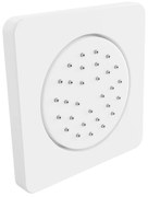 Mexen dysza boczna podtynkowa, biała - 79366-20