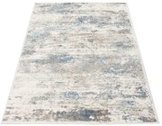 Szaro-niebieski dywan postarzany C4-K84