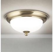 Orion - Oprawa sufitowa EMPIRA 2xE14/40W/230V śr. 26,5 cm mosiądz