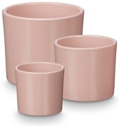 Doniczki ceramiczne, 3 sztuki, Ø 14, 17, 22 cm
