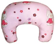 Poduszka Do Karmienia Rogal 50x40cm, Bawełna - Hello Kitty