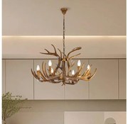 Brilagi - Żyrandol na łańcuchu DEER 6xE14/10W/230V, śr. 80 cm, poroże