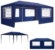 Namiot imprezowy NEAPOL, 3x6m, niebieska Jurhan