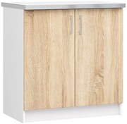 Dolna szafka kuchenna dąb sonoma 80 cm Z6-G22