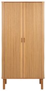 Szafa w dekorze dębu w naturalnym kolorze 100x200x55 cm Langley – Actona