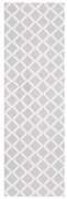 Jasnoszary chodnik Zala Living Elegance, 50x150 cm