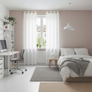 Firana gotowa Etamina na przelotkach 140x250 biała elegancka