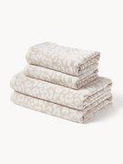 Komplet ręczników Leo, różne rozmiary