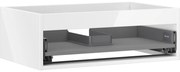 Mexen Box-A korpus szafki podumywalkowej 70 cm, 1 szuflada, biały połysk - 91AX0-0700-235-1-00