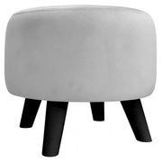 Pufa POLA MG39 jasnoszara/czarna ATOS