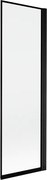 Mexen Mist parawan nawannowy 1-skrzydłowy prawy 60 x 150 cm, czarna ramka, czarny - 8A9-060-001-70-70-P