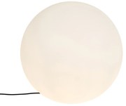 Nowoczesna lampa zewnętrzna biała 56 cm IP65 - Nura