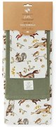 Bawełniane ścierki zestaw 3 szt. 45x65 cm Forest Fable – Cooksmart ®