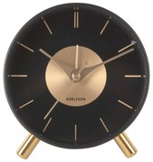 Budzik ø 11 cm Gold Disc – Karlsson