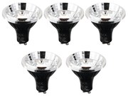 Zestaw 5 żarówek LED GU10 z 3-stopniową regulacją jasności Kelvin 70mm 6W 500 lm 2200 - 3600K