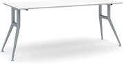 Stół konferencyjny do biura WIDE, 180x80 cm, biały